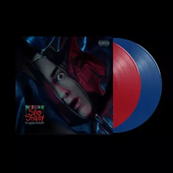 Виниловая пластинка Eminem – The Death Of Slim Shady [Red & Blue Coloured Vinyl] (2 LP)