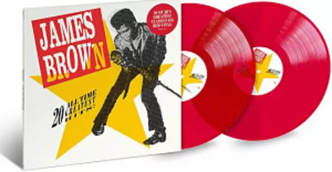 Виниловая пластинка James Brown – 20 All Time Greatest Hits! [Coloured Vinyl] (2 LP)