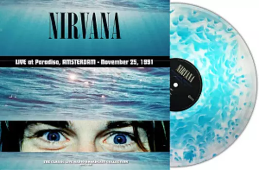 Виниловая пластинка Nirvana – Live At Paradiso, Amsterdam 1991 [Turquoise Cloudy Vinyl] (LP)