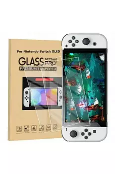 Защитное стекло Glass Screen PRO+ Premium Tempered (9H) (2 шт.) для Nintendo Switch OLED