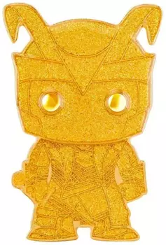 Значок Funko Pop Pin: Marvel – Loki Large Chase Enamel Pin