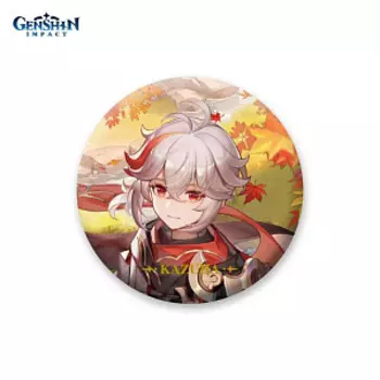 Значок Genshin Impact: Character Badge – Kaedehara Kazuha (6974696616163)