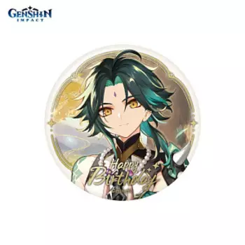 Значок Genshin Impact: Moment of Syzygy – Liyue Xiao (6942421105831)