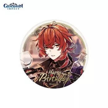 Значок Genshin Impact: Moment of Syzygy – Mondstadt Diluc (6942421105862)