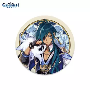 Значок Genshin Impact: Mondstadt Can Badge – Kaeya