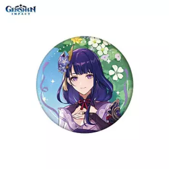 Значок Genshin Impact: Raiden Shogun (6942421104018)