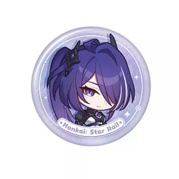 Значок miHoYo Honkai: Ахерон / Acheron Star Rail Nameless Medal Series – Tin Badge Acheron (45462)