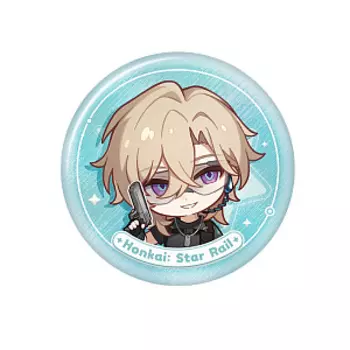 Значок miHoYo Honkai: Авантюрин / Aventurine Star Rail Nameless Medal Series – Tin Badge Aventurine (45431)