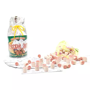 Игра Русское лото "Ивановский сувенир" (250мм*d200мм)