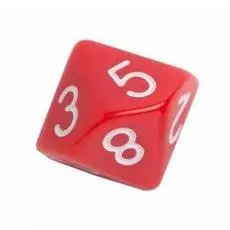 Игральные кости, 10 граней