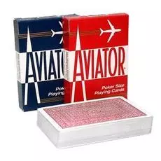 Карты "Аviator Jumbo Index Red &amp; Blue"