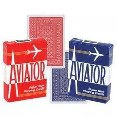 Карты "Aviator Standard Index red/blue"