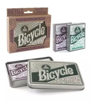 Карты BICYCLE RETRO TIN