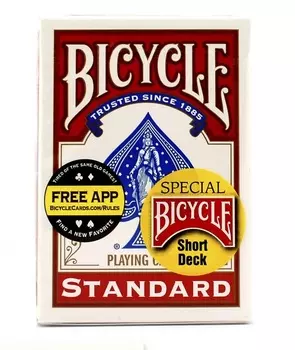 Карты Bicycle Standard Short Red