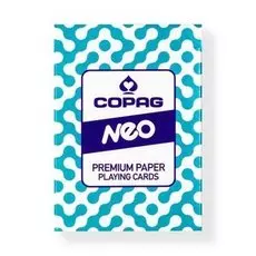 Карты "Copag Neo", синяяя рубашка