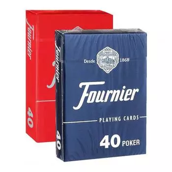 Карты "no 40 (2 standard index) red/blue"