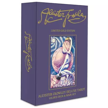 Карты Таро: "Aleister Crowely Deluxe Tarot: Gilded Deck &amp; Book"