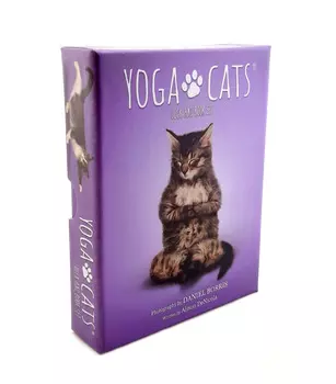 Карты Таро: "Yoga Cats Deck &amp; Book Set"