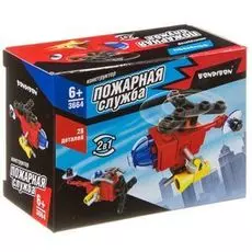 Конструктор "Пожарная Служба. Вертолет 2"