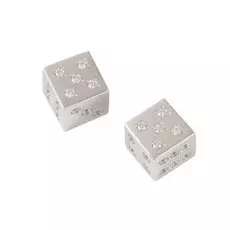 Кости Серебро в шкатулке