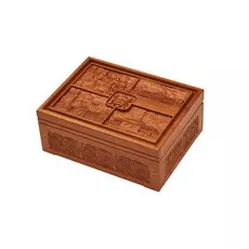 Лото в резной шкатулке из мореного ясеня "Санкт-Петербург 3"