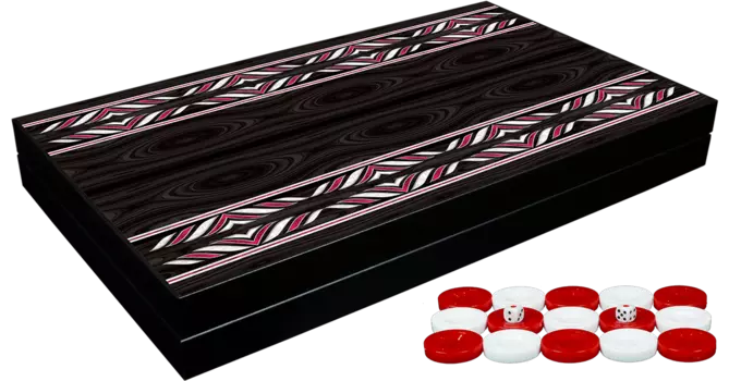 Нарды Черный Узор XXL, Турция