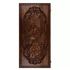 Нарды резные "Борьба с тигром", Mkhitaryan