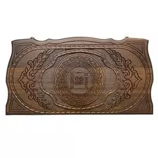 Нарды резные "Герб Чечни"