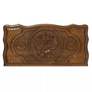 Нарды резные "Герб РФ"