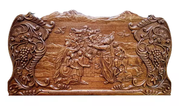 Нарды резные "Ноев Ковчег"