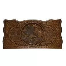 Нарды резные "Орел на Охоте"