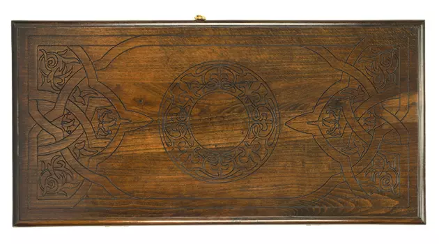 Нарды резные "Орнамент-3" 50, Ustyan