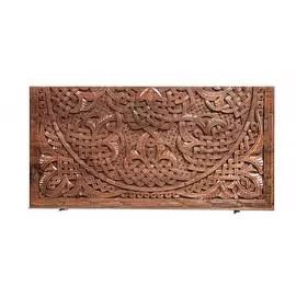 Нарды резные "Орнамент 3" с цельным рисунком