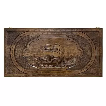 Нарды резные "Парусник"