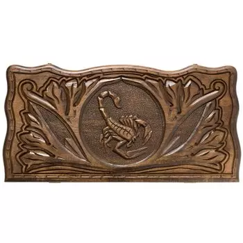 Нарды резные "Скорпион"