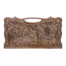 Нарды резные "Всадник" с ручкой