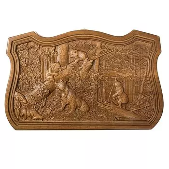 Нарды Сенеж "Мишки в Лесу" мини