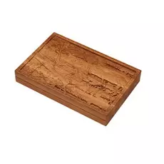 Нарды+шашки "Иван-царевич на Сером Волке"дорожные из массива мореного ясеня 36x46 см