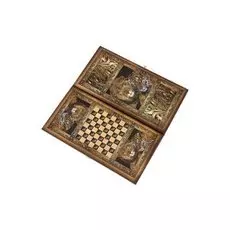 Нарды + Шашки "Сирия Львы" малые