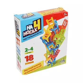 Настольная игра на равновесие «На 4 ногах»