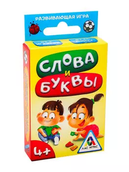 Настольная обучающая игра «Слова и буквы» 2868038