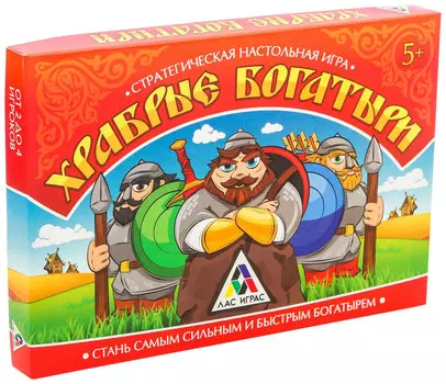 Настольная стратегическая игра «Храбрые богатыри»