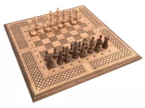 Шахматы + нарды "Модерн 3" 50