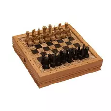 Шахматы средние каменные 34х34 см (2,75")