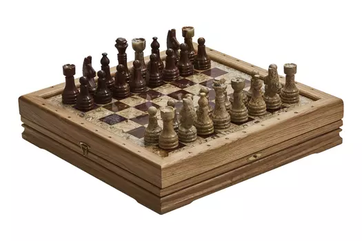 Шахматы средние каменные 34х34 см (2,75") RTG-5380