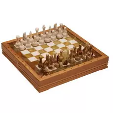 Шахматы стандартные каменные 43х43 см (3,50")