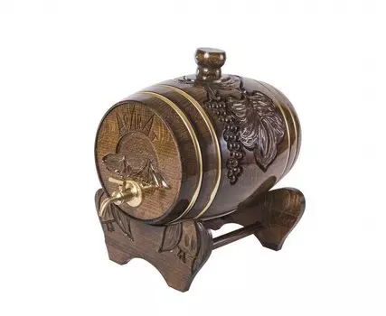 Винный бочонок "Виноградная лоза-2" 2 л, Ustyan