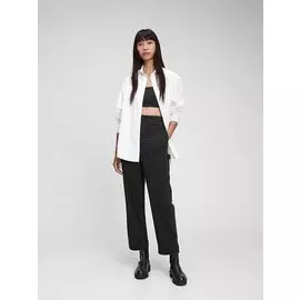 Брюки Straight с высокой посадкой