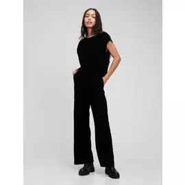 Брюки Wide-Leg с высокой посадкой