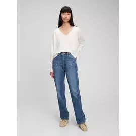 Джемпер с V-образным вырезом